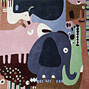 Tapis puzzle animaux design Sophie Ledesma pour Art for Kids.