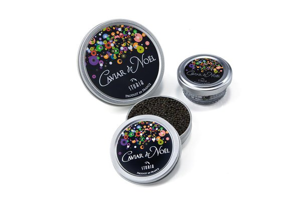 Unique et en édition limitée, le caviar de Noël naturellement iodé.