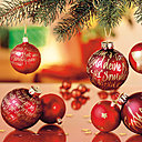 Transformées!  les boules de Noël de l'année dernière ...