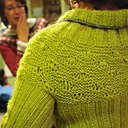 Mannequin d'un soir pour tester la douceur des pulls islandais