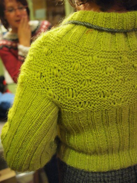 Mannequin d'un soir pour tester la douceur des pulls islandais