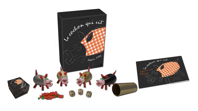 Le cochon rit depuis 1932. Le cochon rit depuis 1932.