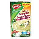 Spécialiste de la brique de soupe prête à l’emploi, Liebig  innove sans cesse avec de jolies nouveautés comme ce potage courgettes bacon et chèvre.