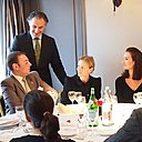 Mehdi Rezki DG de la Bastide Saint-Antoine reçu par Jean-Luc Cousty DG du Lutetia.