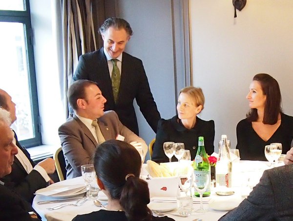 Mehdi Rezki DG de la Bastide Saint-Antoine reçu par Jean-Luc Cousty DG du Lutetia.