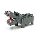 Nanoblock hippopotame...Attention danger!