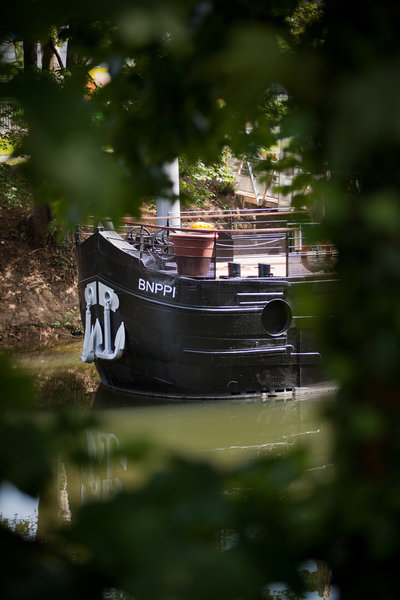 Le pont de la péniche permet également d’organiser des évènements d’une centaine de personnes.