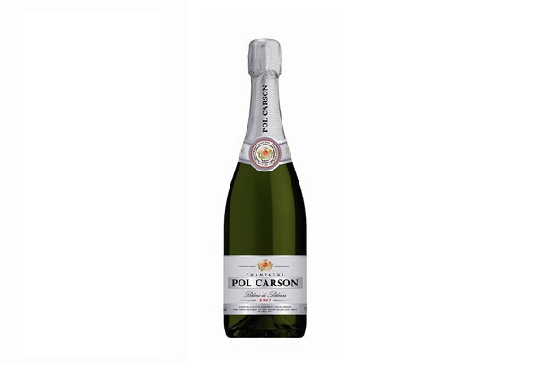 Pour bien terminer l'année en bulles, le champagne Blanc de Blancs signé Pol Carson.