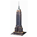 Le vertigineux gratte-ciel Empire State Building, version puzzle 3 D.