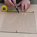 Etape 2 : Prendre  la mesure de coupe avec précision, et faire un marquage au feutre.