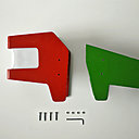 Charles Kalpakian livre sa lampe chien en kit pour maximiser le nombre de combinaisons de coloris Un petit air du molosse Diabolo dans le dessin animé Satanas et Diabolo. A vous de la monter.