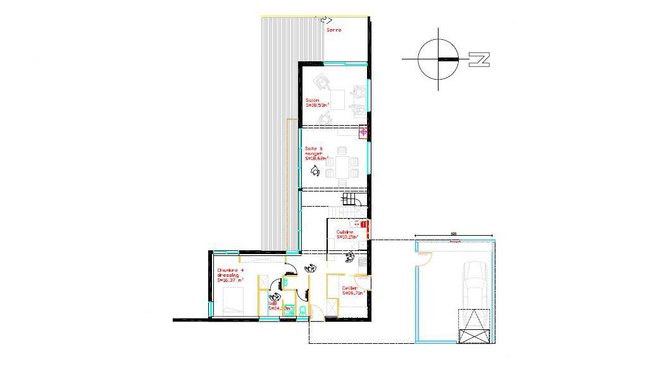 Au niveau supérieur, c’est le domaine des enfants, avec un second salon très cocooning. Au niveau supérieur, c’est le domaine des enfants, avec un second salon très cocooning.