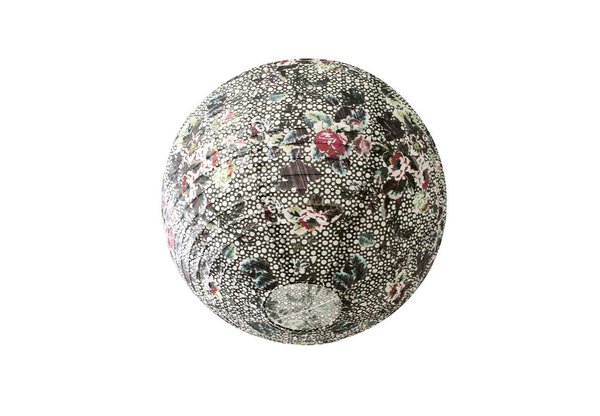 Boule japonaise en papier de riz. Diamètre 40 cm. 10,90 €. Flower Light. Around the Wall. www.aroundthewall.com