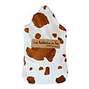 Toute douce, la bouillotte imprimée Vache pour mugir sous la couette !