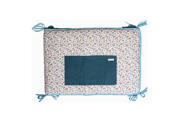 Tour de lit 100% coton. 180 x 40 cm. 74 €. Tour de lit Nanana chez Bambins Déco. www.bambinsdeco.com
