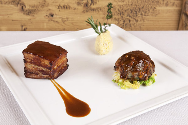 Produits du terroir parfaitement choisis et sublimés par une cuisine inventive.