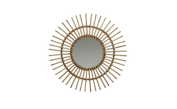 Ce miroir est caractéristique de la décoration des intérieurs des années 60, surtout sur la côte d’Azur. Une bonne idée de déco pour votre intérieur. Miroir soleil, 44 € en vente chez Kok Essentiel.