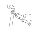 Etape 4. Puis enduire la partie mâle de pâte décapante, et emboitez les pièces. Il faut utiliser le bon décapant adapté à la brasure.