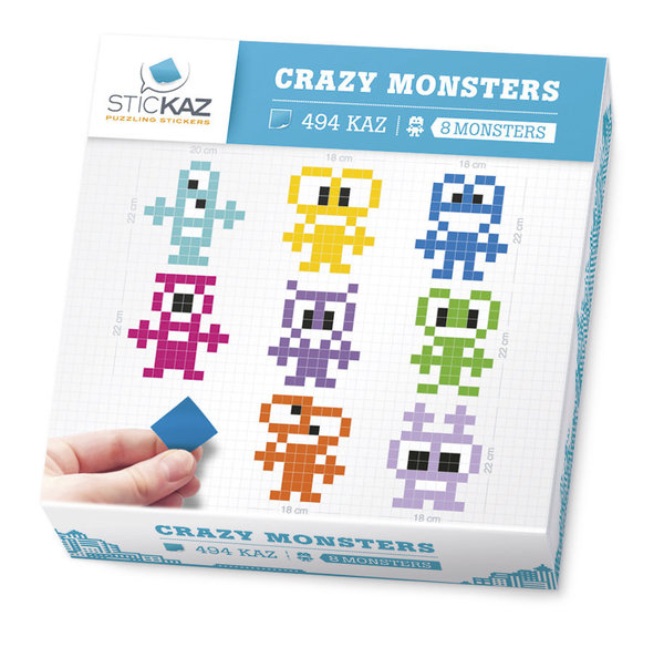 La boîte de Crazy Monsters.