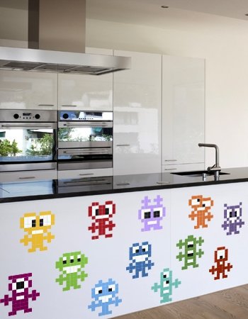 Crazy Monsters on the portes de placards!