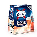 Célèbrissime, la 1664 de Kronenbourg devient rosée ce printemps, avec un goût inédit de pêche et de framboise.