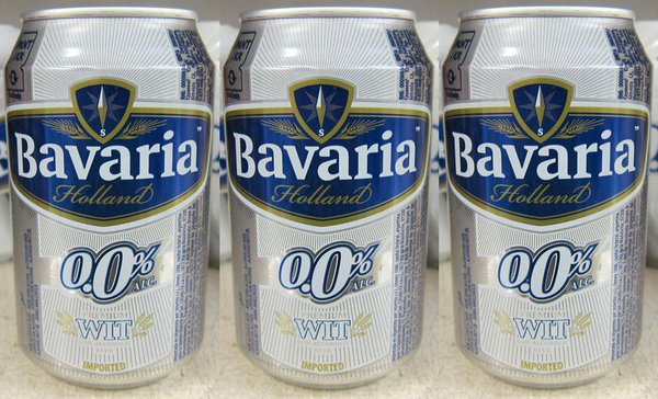 Sans alcool, la Bavaria est une nouvelle bière blanche aux notes fraîches d’agrumes.