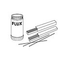 Etape 2 : choisir en fonction du type d’assemblage à réaliser le métal d’apport correspondant. Le plus couramment utilisé pour le raccord cuivre-cuivre : la brasure cupro/phosphore. Pour les assemblages utilisant un raccord laiton : flux décapant impératif.