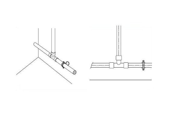 La mise en situation des pièces à assembler.