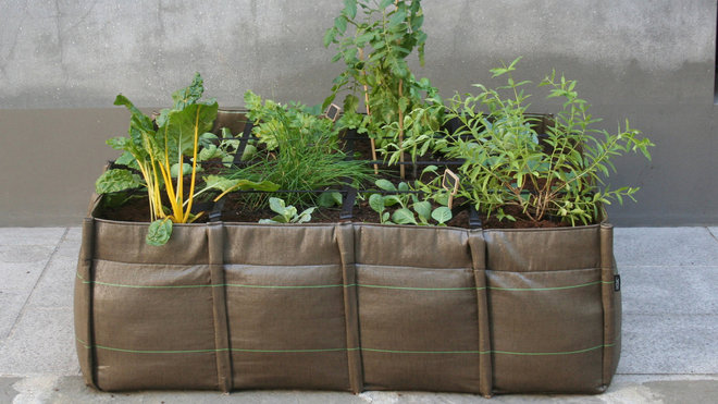 Avec une adaptation parfaite à tous les sols et aux petits espaces, la toile du carré de potager Bacsac résiste au gel et laisse respirer la terre. A partir de 179 €.