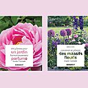 Pour un jardin fleuri toute l'année et qui sent de surcroît divinement bon, jouez la complémentarité et plongez-vous sans attendre dans ces deux petits livres si joliment illustrés.