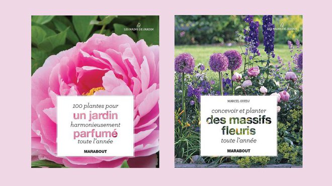Pour un jardin fleuri toute l'année et qui sent de surcroît divinement bon, jouez la complémentarité et plongez-vous sans attendre dans ces deux petits livres si joliment illustrés.
