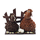 Frisoton et Frisette - Pâques 2013 à La Maison du Chocolat