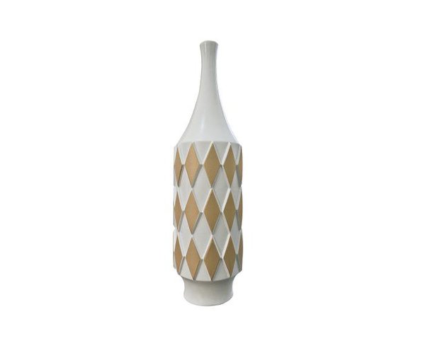 Simplicité et grande élégance pour cette collection de vases «  Arlequin » chez les Héritiers. Un vase idéal pour présenter de jolis bouquets de fleurs à tiges longues. 337 €, Les Héritiers.
