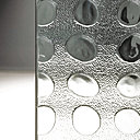 Verre pour pare-douche ou pare-baignoire, modèle Circles chez Oltreluce. Verre pour pare-douche ou pare-baignoire, modèle Circles chez Oltreluce.