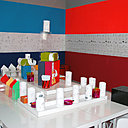 Atelier iDraw! au Palais de Tokyo, autour d'une table pour les plus petits.