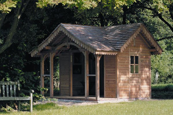 Une charmante cabane de style 1900 pour le bonheur des enfants.
