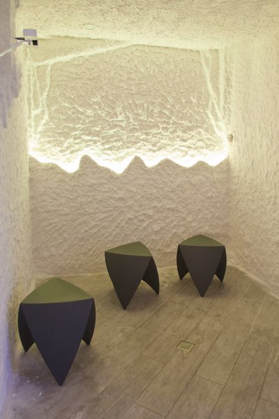 Cabine de sel pour une meilleure respiration, une nouvelle prestation du centre Inuu.