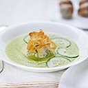 Une fois cuit et mixé en soupe, le concombre révèle de nouvelles saveurs.