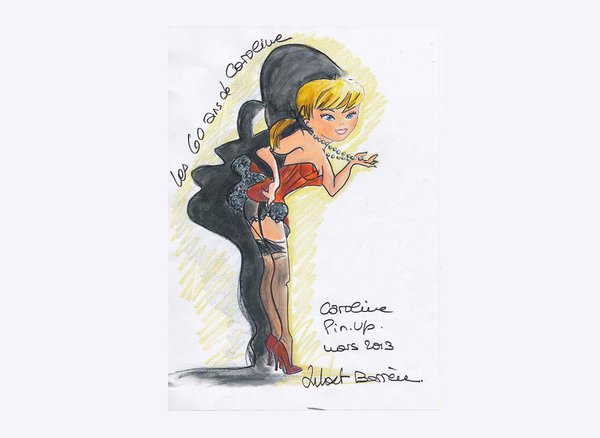 Le brodeur Lesage, ose dévêtir Caroline, et lui affubler guêpière et porte-jarretelles...Pourvu qu'elle ne fasse pas de mauvaise rencontre.