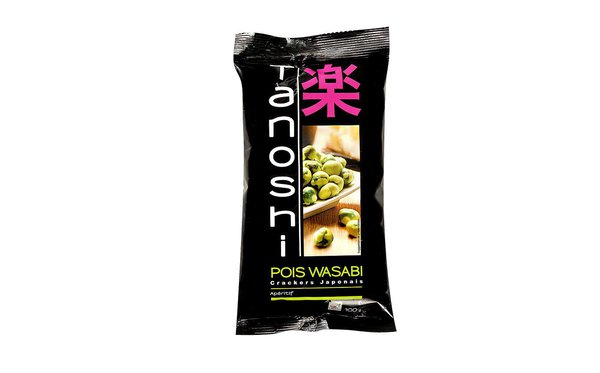 Les pois japonais tout vert au wasabi enflammeront votre palais et surprendront vos papilles : frileux, s’abstenir !