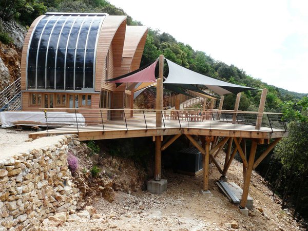 Le nouvel aménagement de la Grotte de la Salamandre par Jean-François Daures, l'architecte urbaniste qui a conçu le projet.