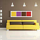Ambiance design avec la peinture Cachemire® mat intense, mat velours et laque mate, ou la couleur et l'aspect de la peinture sont déterminants pour créer l'ambiance de votre intérieur.