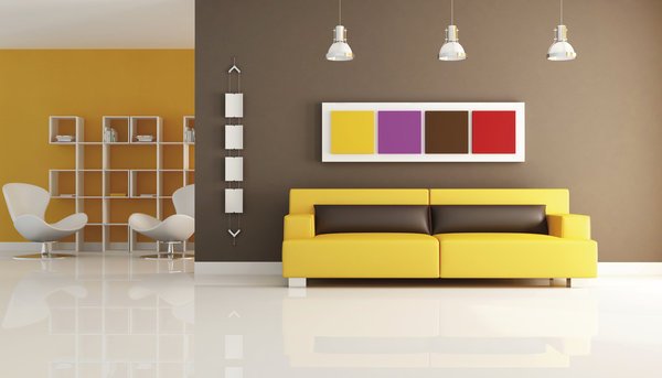 Ambiance design avec la peinture Cachemire® mat intense, mat velours et laque mate, ou la couleur et l'aspect de la peinture sont déterminants pour créer l'ambiance de votre intérieur.
