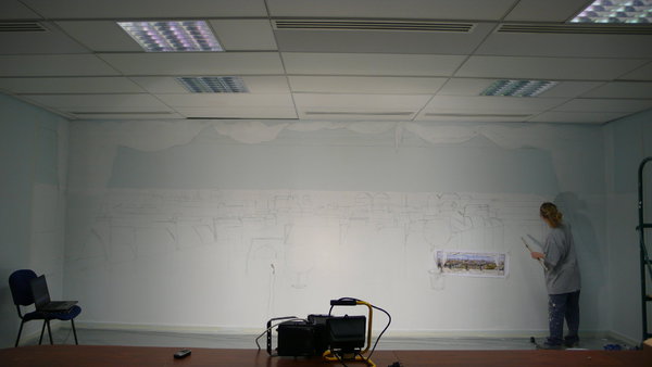 Etape 9 : S’appliquer à respecter l’échelle de la maquette.