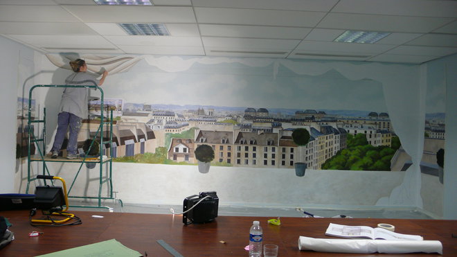 Etape 22 : Remplir le drapé.