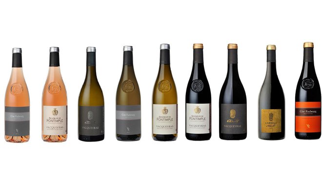 Une belles déclinaisons de vins rosés, blancs et rouges élaborés par 80 familles réunies dans les Côtes du Rhône pour promouvoir leurs productions. Une belles déclinaisons de vins rosés, blancs et rouges élaborés par 80 familles réunies dans les Côtes du Rhône pour promouvoir leurs productions.