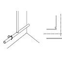 Mise en situation pour un piquage sur tube de cuivre.