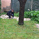 Etape 1 : DÉLIMITER : A l’aide d’un cordeau, délimitez la zone à ensemencer (cette étape est indispensable pour calculer la bonne densité à semer).