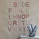 ABC XXL pour panneau mural regroupes tous les motifs du livre.