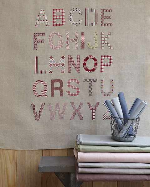 ABC XXL pour panneau mural regroupes tous les motifs du livre.